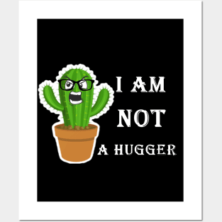 i am not a hugger Posters and Art